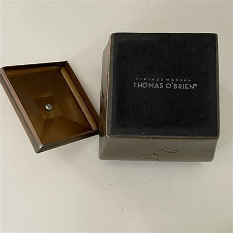 vintage modern thomas o'brien metal box|thomas obrien vintage modern.